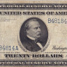 20 долларов 1914 года. США. Р361bB(4)