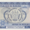 500 франков 1988 года. Бурунди. р30с