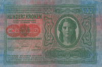 100 крон 1912 года. Австрия. р12