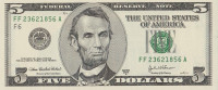 5 долларов 2003 года. США. р517b(F6)