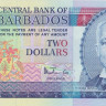 2 доллара 1998 года. Барбадос. р54а