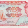 5 даласи 1987-1990 годов. Гамбия. р9а