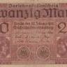 20 марок 1918 года. Германия. р57
