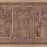 20 марок 1918 года. Германия. р57