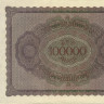 100 000 марок 01.02.1923 года. Германия. р83а