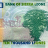 10 000 леоне 04.08.2013 года. Сьерра-Леона. р33