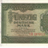 50 марок 1948 года. ГДР. р14b