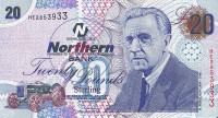 20 фунтов 2005 года. Северная Ирландия. р207а