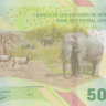 5000 франков 2022 года. Центрально Африканские Штаты. рW703