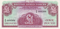 1 фунт 1962 года. Великобритания. р M36