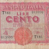 100 лир 1944 года. Италия. р75а