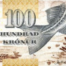 100 крон 2011 года. Фарерские острова. р30