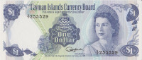 1 доллар 1974 года. Каймановы острова. р5F