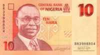 10 наира 2006 года. Нигерия. р33a