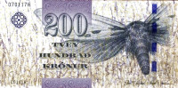 200 крон 2011 года. Фарерские острова. р31
