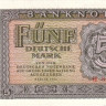 5 марок 1955 года. ГДР. р17