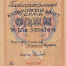 1 рубль 1928 года. СССР. р206а(5)