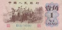 1 джао 1962 года. Китай. р877d