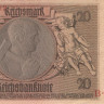 20 марок 1929 года. Германия. p181a(2)