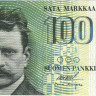  100 марок 1986 года. Финляндия. р119(14)
