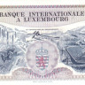 100 франков 1968 года. Люксембург. р14