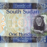 100 фунтов 2017 года. Южный Судан. р15с