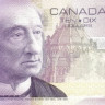 10 долларов 2002 года. Канада. р102с