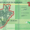 1000 франков 2021 года. Бурунди. р51(21)