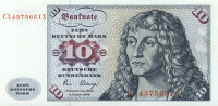 10 марок 1980 года. ФРГ. р31d