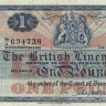 1 фунт 1966 года. Шотландия. р166с(66)
