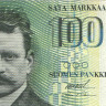100 марок 1986 года. Финляндия. р119(15)