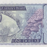 1 доллар 1974 года. Каймановы острова. р5е