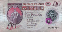 Банкнота 10 фунтов 2017 года. Северная Ирландия. р new