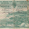 20 франков 1957 года. Бельгийское Конго. р31