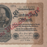 1 миллиард марок сентября 1923 года. Германия. р113а(3)