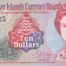 10 долларов 1996 года. Каймановы острова. р18