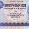 100 марок 1975 года. ГДР. р31b
