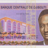 5000 франков 2002 года. Джибути. р44
