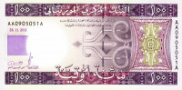 Банкнота 100 угия 2011 года. Мавритания. р16
