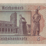 5 рейхсмарок 1942 года. Германия. р186а(2)