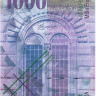 1000 франков 2012 года. Швейцария. р74d(2)