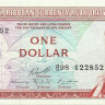 1 доллар 1965 года. Карибские острова. р13о