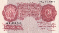 10 шиллингов 1928-1948 годов. Великобритания. р362с