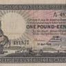 1 фунт 1938 года. ЮАР. р84с