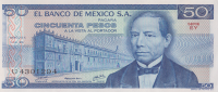 50 песо 1978 года. Мексика. р67а(EY)