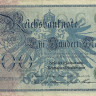 100 марок 07.02.1908 года. Германия. р34