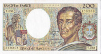 200 франков 1987 года. Франция. р155b