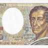 200 франков 1987 года. Франция. р155b