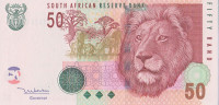 Банкнота 50 рандов 2005 года. ЮАР. р130а