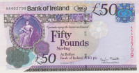 50 фунтов 2013 года. Северная Ирландия. р89